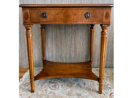 Yorkshire House Furniture Side Table With Drawer