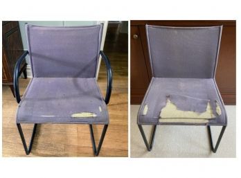 Knoll Tubular Chairs - Recover Project
