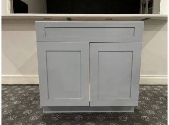 CNC Cabinetry Elegant Dove Vanity Base Cabinet