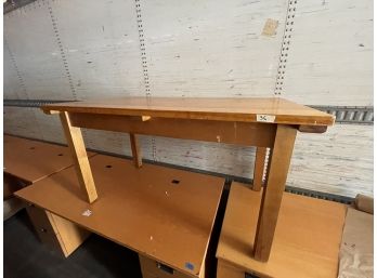 SOLID MAPLE WORK TABLE