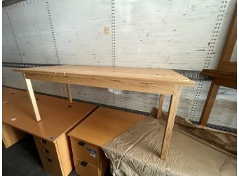 LOMBARD SOLID OAK WORK/DINING TABLE