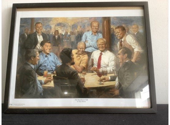 The Republican Club Print By Andy Thomas