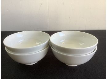 Minn Longi Fine Porcelain Bowl Lot Of 4