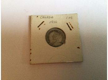 1936 Canada 10 Cents