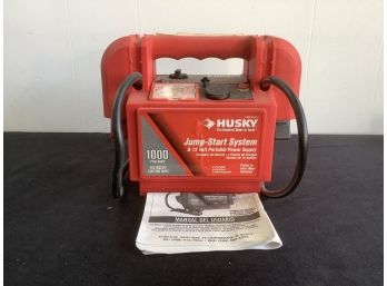 Husky Jump Start System & 12 Volt Portable Power Supply