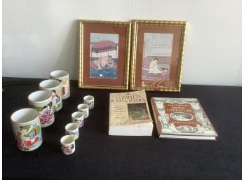 Kamasutra Mixed Lot- Cups, Pictures And Books