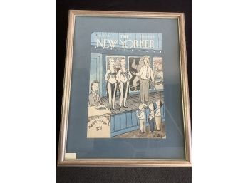 The New Yorker 1956 Framed Cover