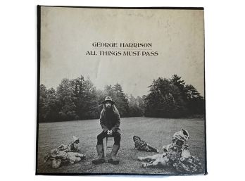 George Harrison 'All Things Must Pass' - 3 Record Set With Poster