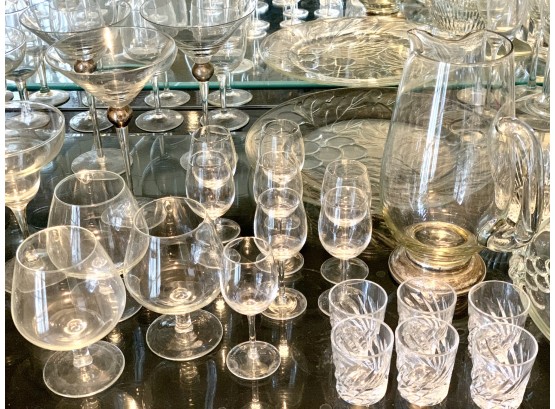 Cocktail Ready!  Glassware Grouping