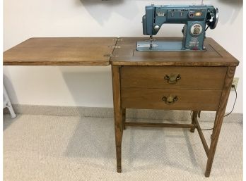 MORSE DUO MATIC Sewing Machine With Table