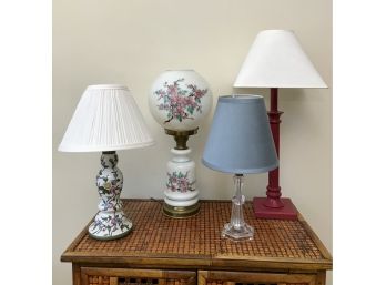 4 Table Lamps