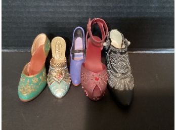 Assorted Lot Of Miniature Collectible Shoes