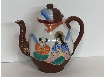 Vintage Japanese Satsuma Teapot