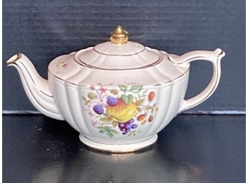 Vintage Sadler England Floral Teapot