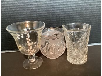 Assorted Vintage Glass Ware
