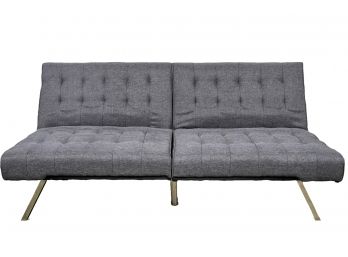 (2) Contemporary Flip-Flop Armless Sofa/Futon