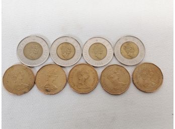 Assortment Of Canadian Coins - See Photos