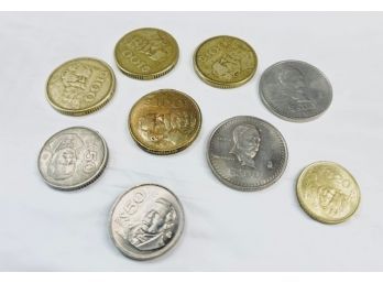 Pesos- 20- 50- 100- 500 From 1984- 1988