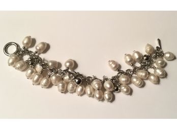 White Sea Pearl Bracelet