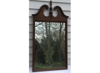 1940s Mahogany Hanging Mirror