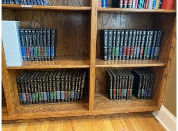 60 Volume Set Of Leather Bound Great Books Of The Western World