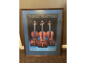 Three Masters Poster
