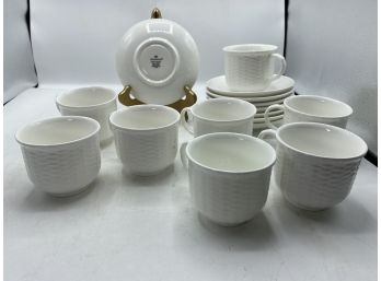 Wedgwood Cups And Saucers