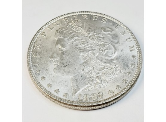 1887 Philadelphia Morgan Silver Dollar Uncirculated