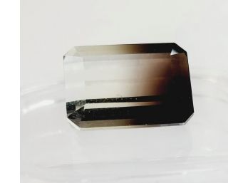 10.6ct 18x13mm Emerald Cut Bi Color Smokey Quartz Loose Gemstone (Last One)