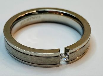Unique New Stainless Steal Ring With Stud