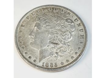 1885 Philadelphia  Morgan Silver Dollar