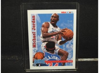 Michael Jordan 1992 Hoops Basketball Card