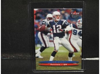 Tom Brady 2003 Fleer Football Card