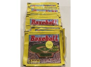 10 - 1991 Panini Baseball 6 Album Stickers Pack    6 Stickers Per Pack   Lot Is For 10 Packs