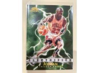 1996 Fleer Skybox Electrified Michael Jordan Card #278