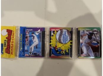 1 - 1989 Donruss Baseball Rack Pack    45 Cards Total,  3 Sealed Packs.         Lot Is For 1 Rack Pack