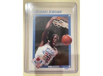 1991 NBA Hoops All Star Michael Jordan Card #253