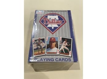 1994 Major League Baseball Phillies Playing Cards     Sealed Set Never Opened