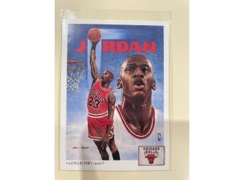 1991 Collectors Choice Michael Jordan Checklist Card #75