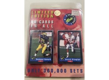 1992 Classic Football Draft Picks Limited Edition 60 Card Collectible Set   Only 300,000 Sets Made