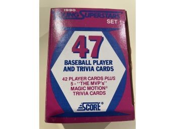1990 Score Young Superstars Baseball 47 Card Set 1
