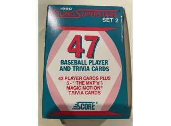 1990 Score Young Superstars Baseball 47 Card Set 2
