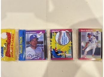 1 - 1989 Donruss Baseball Rack Pack    45 Cards Total,  3 Sealed Packs.         Lot Is For 1 Rack Pack
