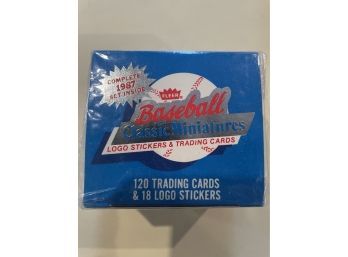 1987 Fleer Baseball Classic Miniatures Trading Cards