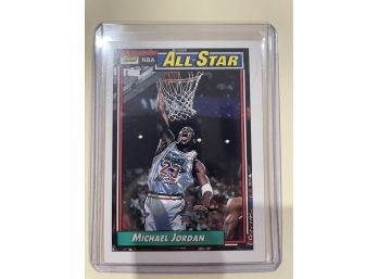 1992 Topps All Star Michael Jordan Card #115