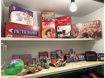 Board Games, Playing Cards, Beanie Babies & More