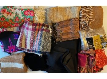 Over 15 Scarves & Throws