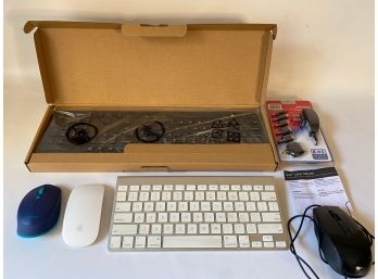 Dell Keyboard, Universal Charger Kit, Mice & More, Mostly New In Box