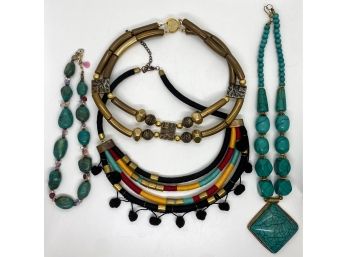 African Necklace, Vintage Beaded Necklaces & More Jewelry