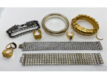 Vintage Jewelry Bracelets, Rings & 14K Gold Filled Jewelry Parts
